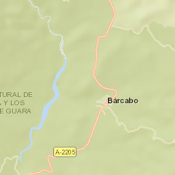 Bárcabo Street Map