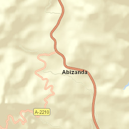 Abizanda Street Map