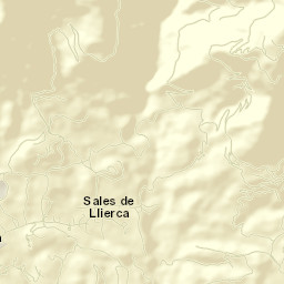 Sales de Llierca Street Map