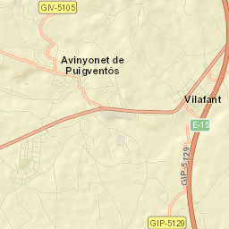 Vilafant Street Map