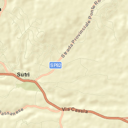 Sutri Street Map