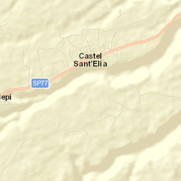 Castel Sant'Elia Street Map