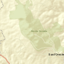 Sant'Oreste Street Map