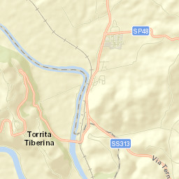 Torrita Tiberina Street Map