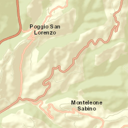 Poggio San Lorenzo Street Map