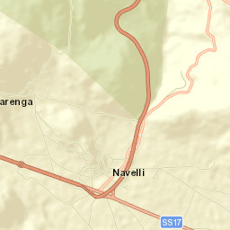 Navelli Street Map