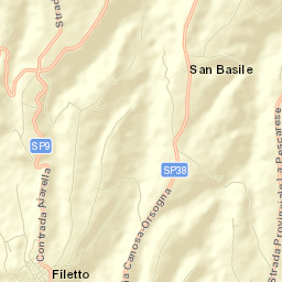 Filetto Street Map