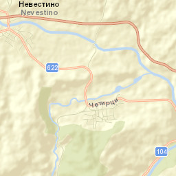Nevestino Street Map
