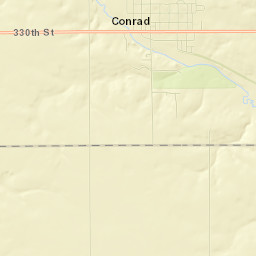 Conrad Street Map
