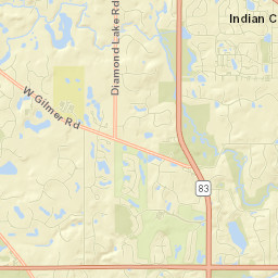 Vernon Hills Street Map