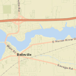 Belleville Street Map