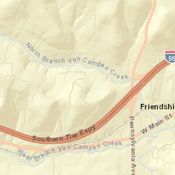 Friendship Street Map