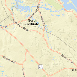 North Scituate Street Map