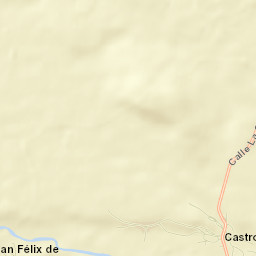 Castrocalbón Street Map