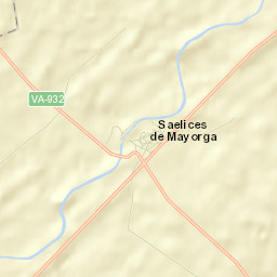 Saelices de Mayorga Street Map