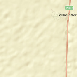 Villacidaler Street Map