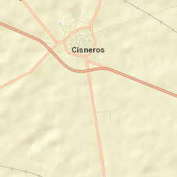 Cisneros Street Map