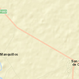 Manquillos Street Map