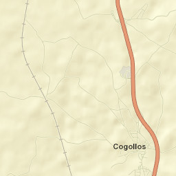 Cogollos Street Map