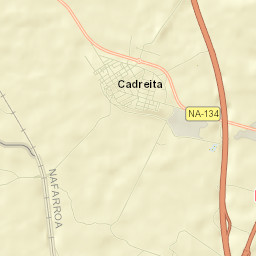 Cadreita Street Map