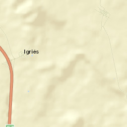 Igriés Street Map