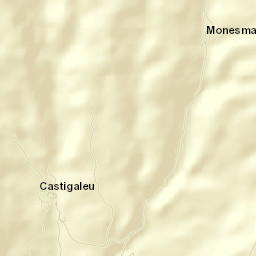 Castigaleu Street Map
