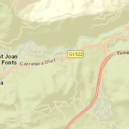 Sant Joan les Fonts Street Map