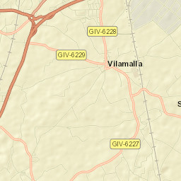 Vilamalla Street Map