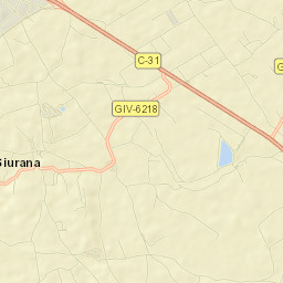 Siurana Street Map
