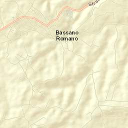 Bassano Romano Street Map