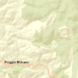 Poggio Moiano Street Map