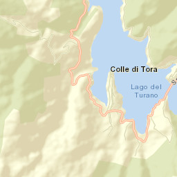 Colle di Tora Street Map
