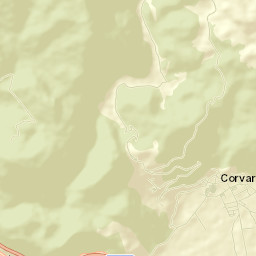 Corvaro Street Map