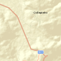 Collepietro Street Map