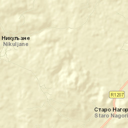 Старо Нагоричане Street Map