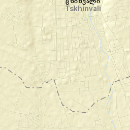 Ts’khinvali Street Map