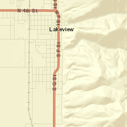 Lakeview Street Map