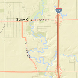 Story City Street Map