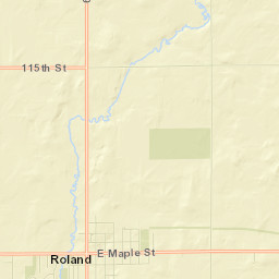 Roland Street Map