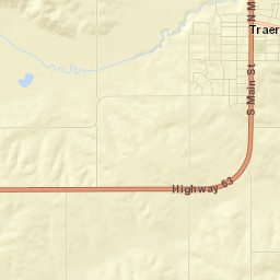 Traer Street Map
