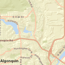 Algonquin Street Map