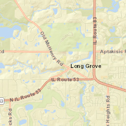 Long Grove Street Map