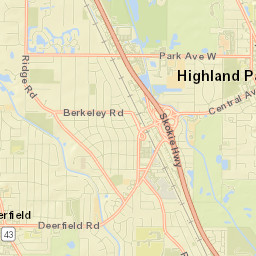 Deerfield Street Map