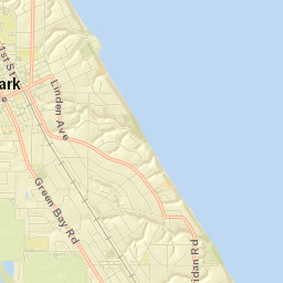 Highland Park Street Map