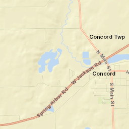 Concord Street Map