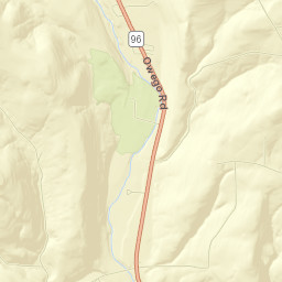 Tioga County Street Map