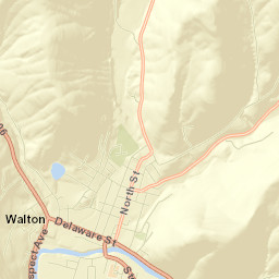 Walton Street Map