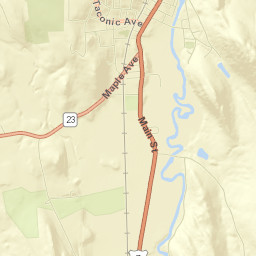 Great Barrington Street Map