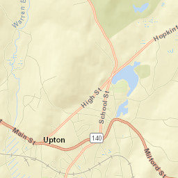 Upton Street Map