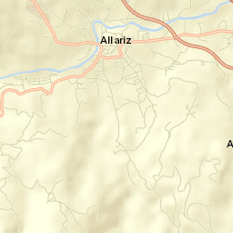 Allariz Street Map